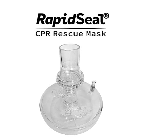 Kemp USA RapidSeal Resuscitation Mask with O2 Port medical supply