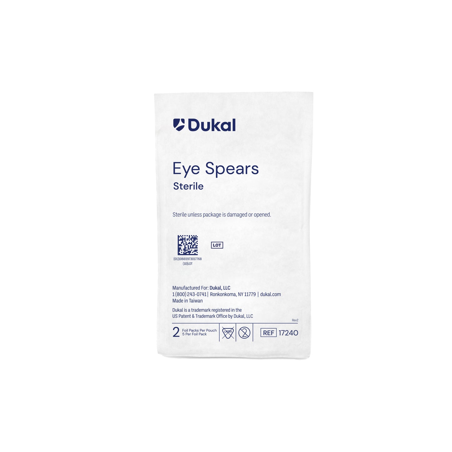 American White Cross Sterile Eye Spears medical supply