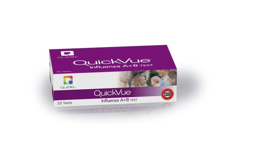 QuickVue Influenza A&B Test Dipstick QUI 20183 Kit medical supply