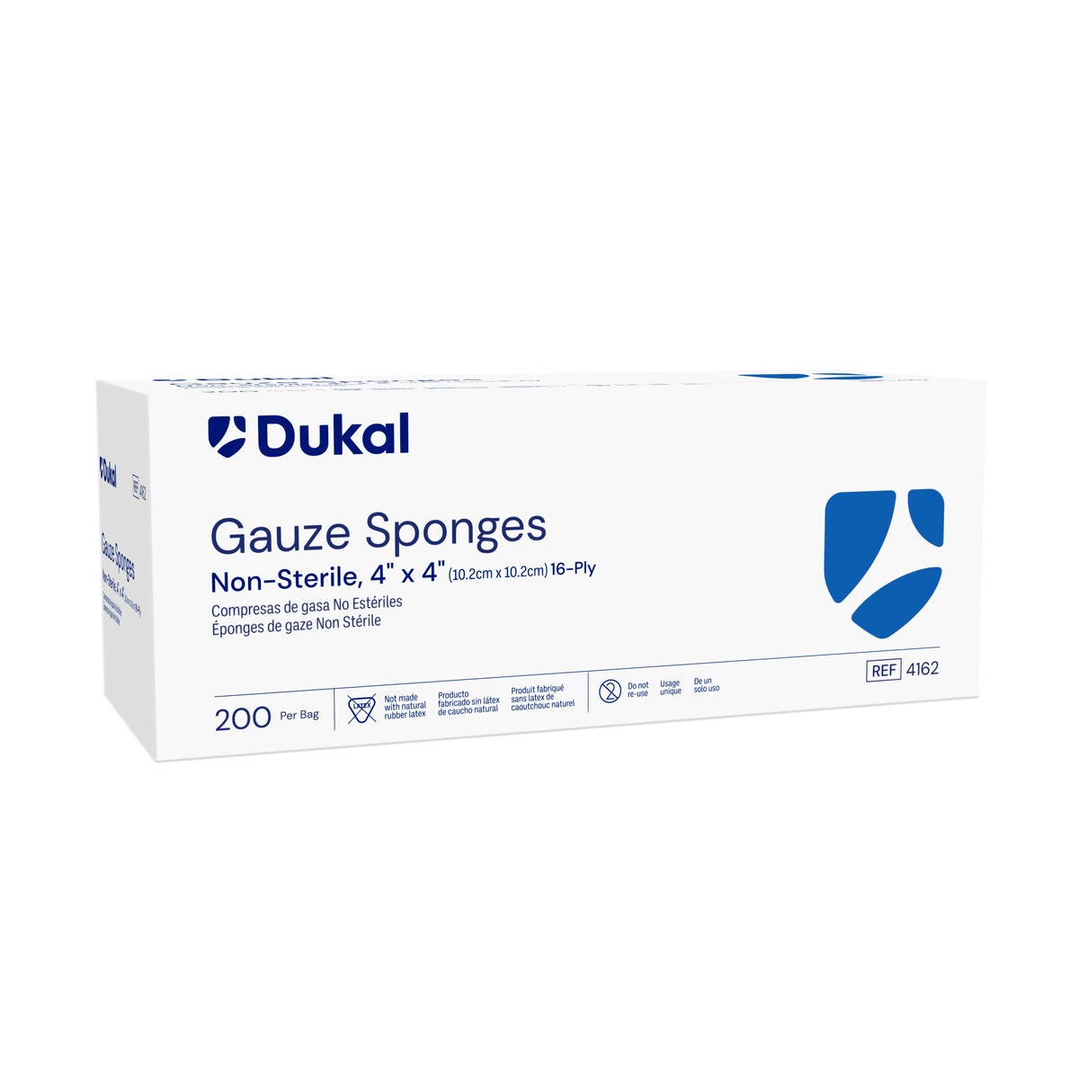 Dukal Non-Sterile Gauze Sponges 16-Ply 4 inch x 4 inch medical supply