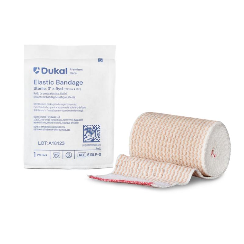 Dukal Premium Care Non-Latex Elastic Bandage 3 inch x 5 yds medical supply