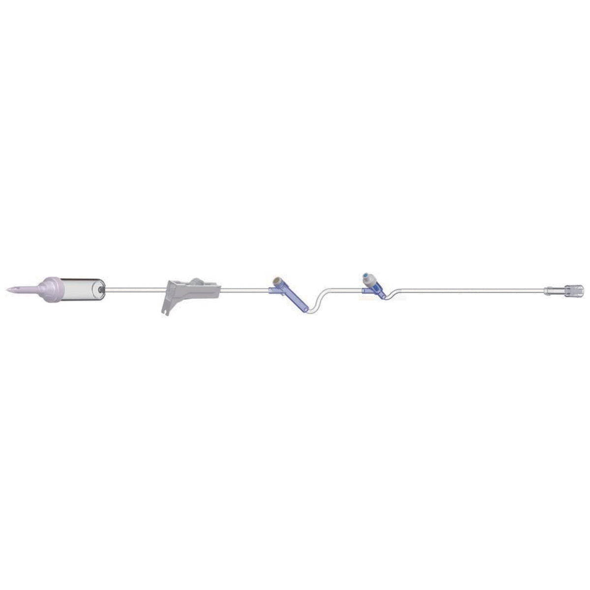 Amsino International Adult Basic IV Set 83 Inch 15 Drops per mL Case medical supply