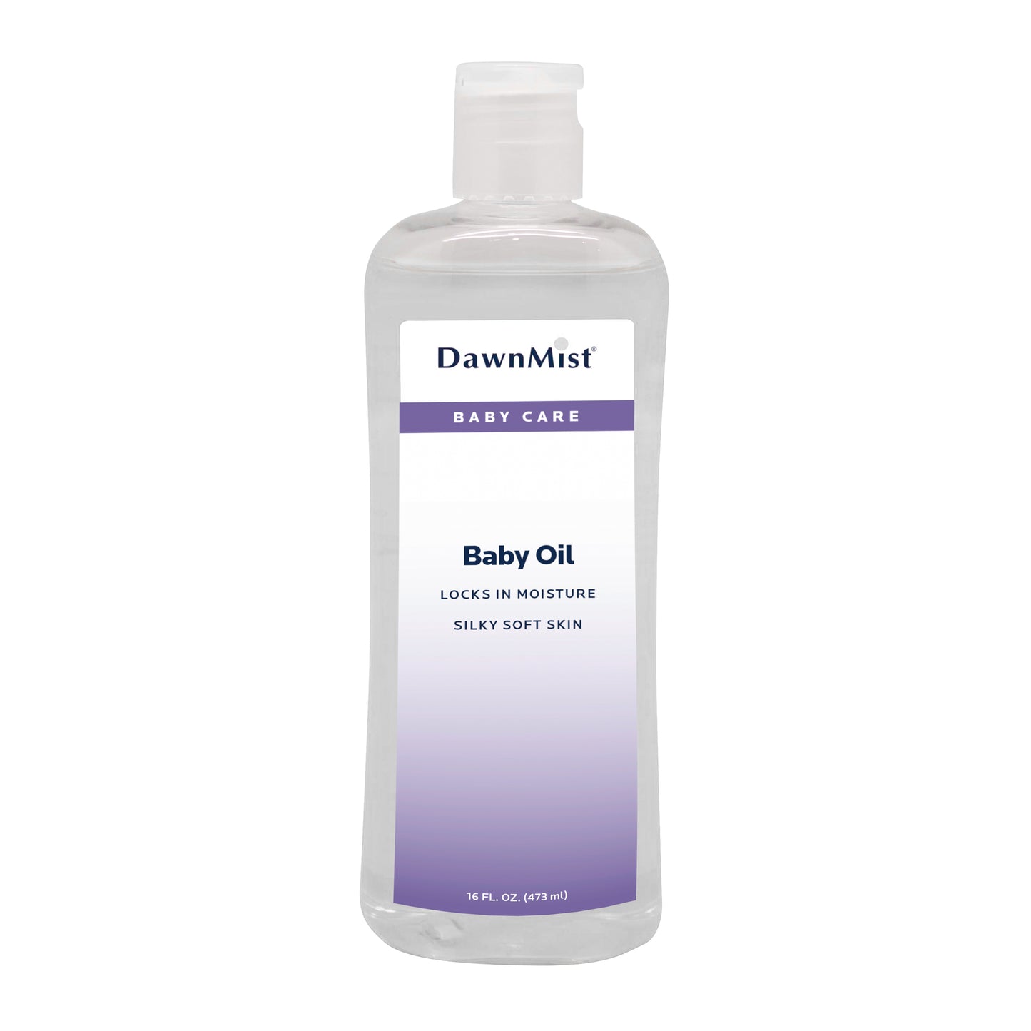Dawn Mist Baby Oil 16 oz Case medical supply