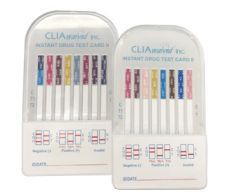 CLIAwaived IDTC-II 5 Panel Instant Drug Test Cards 25 Tests medical supply