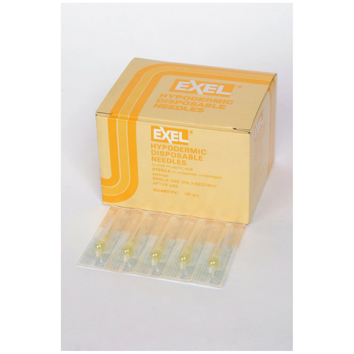 Exel Corporation Hypodermic Needle 20G x 1/2 inch Case of 2000 medical supply