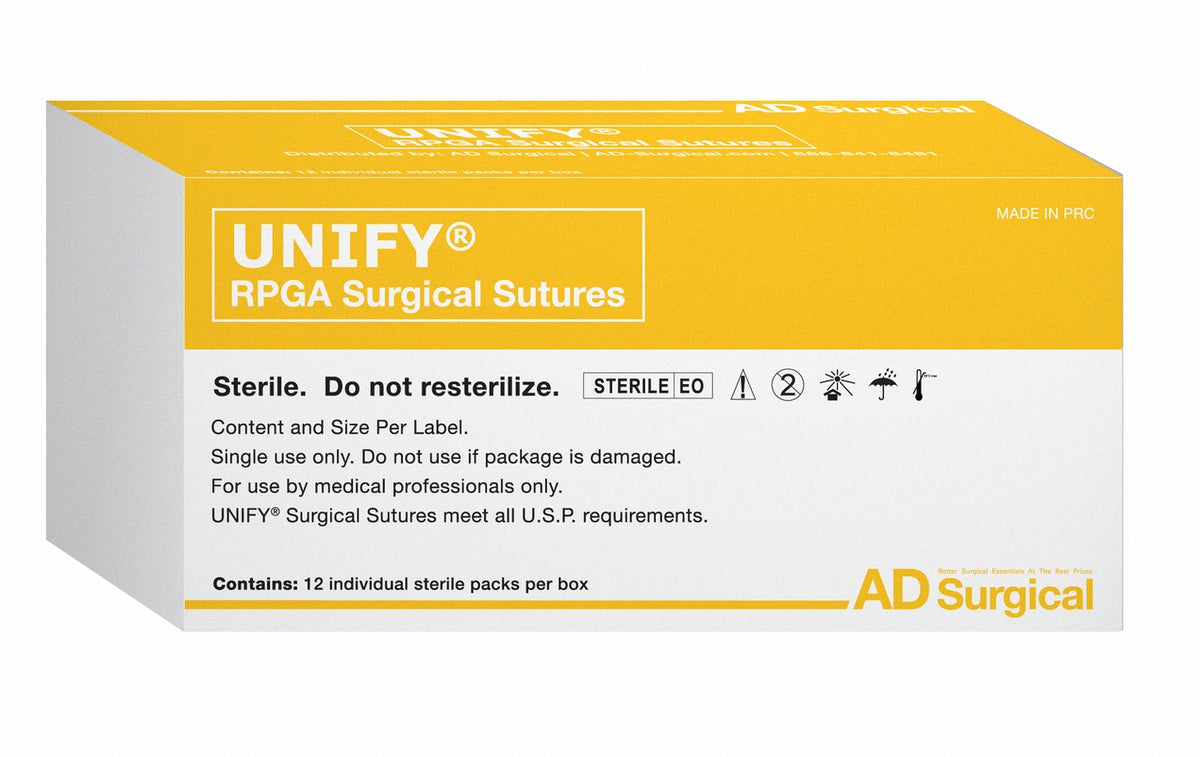 UNIFY Rapid PGA Suture 5-0 18" 13mm 3/8 R/C S-K518R13 medical supply