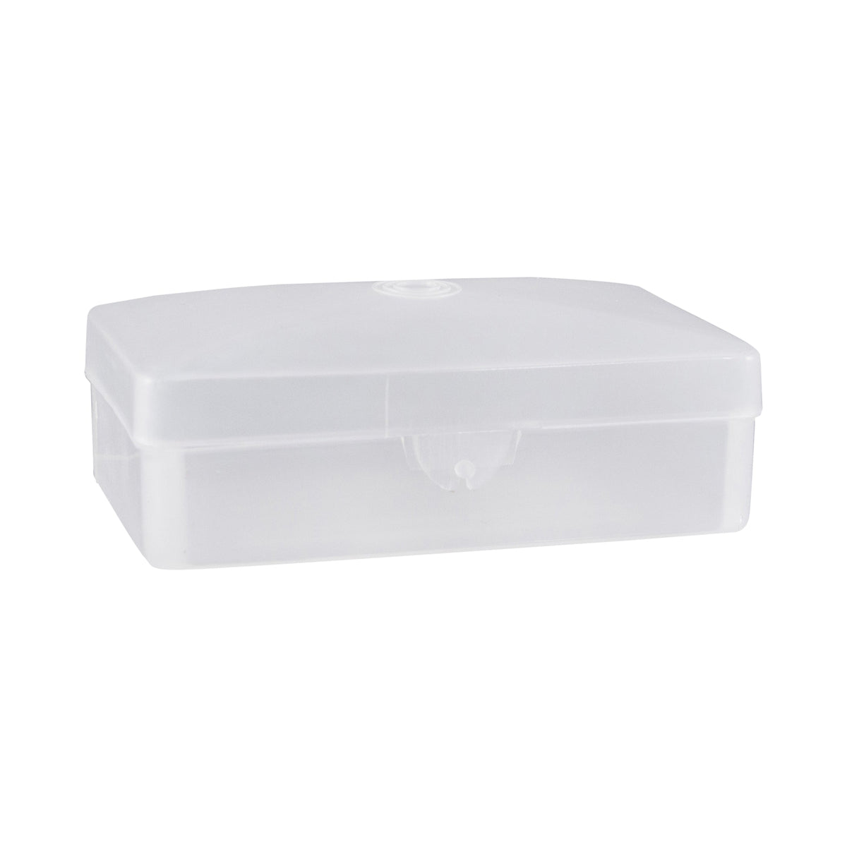 Soap Box, Hinged Lid (SB01), Clear