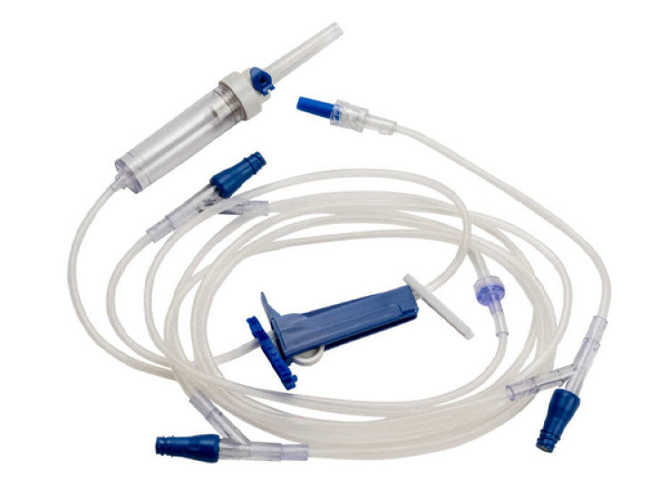 TrueCare IV Administration Pump Set 110in 3 Y-Site medical supply