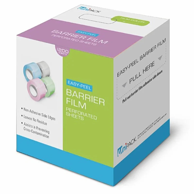 Dukal Barrier Film 4 x 6 in Blue 1200 Sheets per Roll medical supply