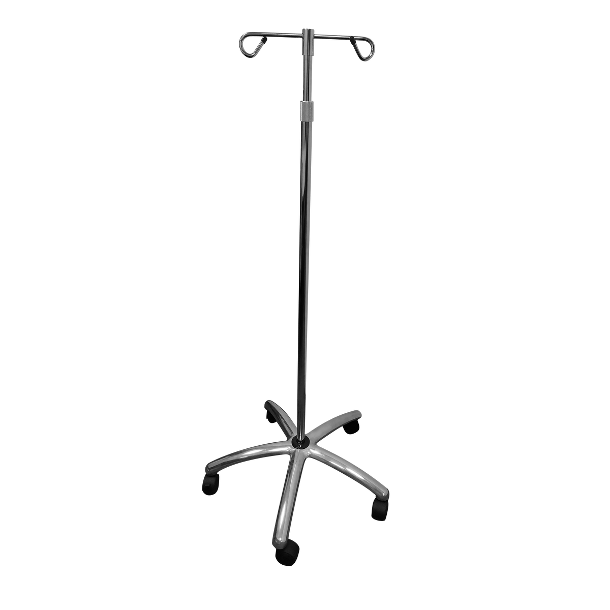 Dynarex Deluxe IV Pole Base 2 Hook Hanger Box medical supply