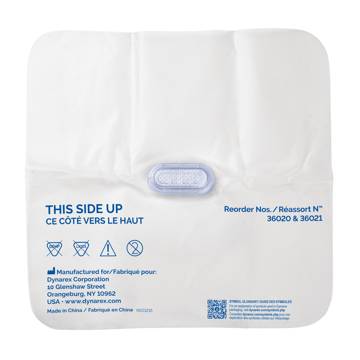 DynaSafety CPR Face Shield One-Way Valve Barrier Filter Case of 100 medical supply