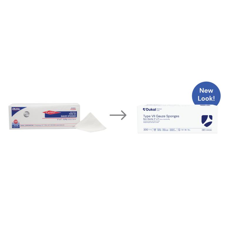 Dukal Premium Care Non-Sterile Gauze Sponges 12-Ply 3 inch x 3 inch medical supply