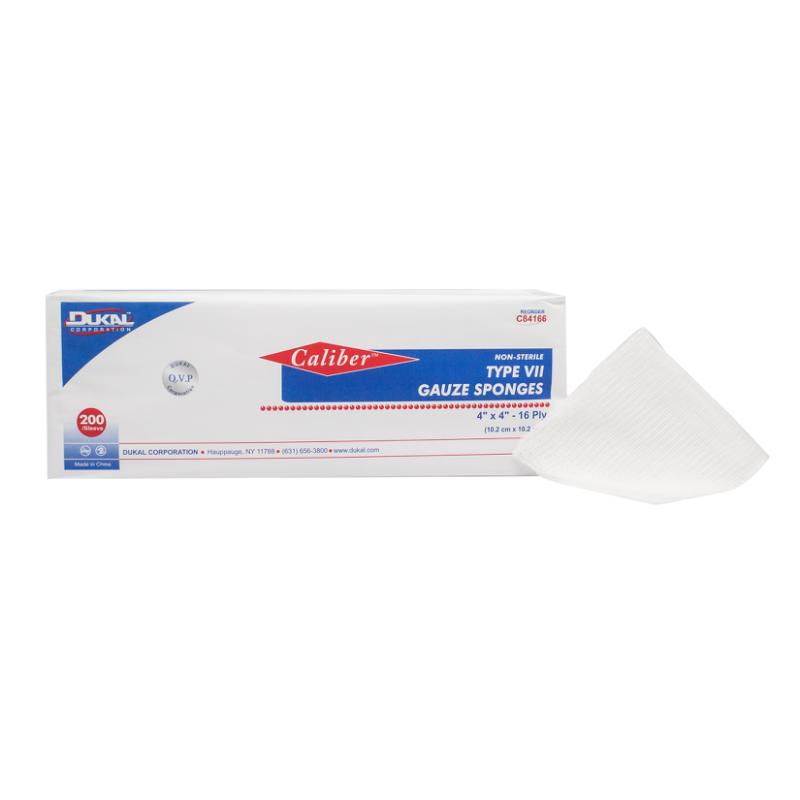 Dukal Premium Care Non-Sterile Gauze Sponges 16-Ply 4 inch x 4 inch medical supply