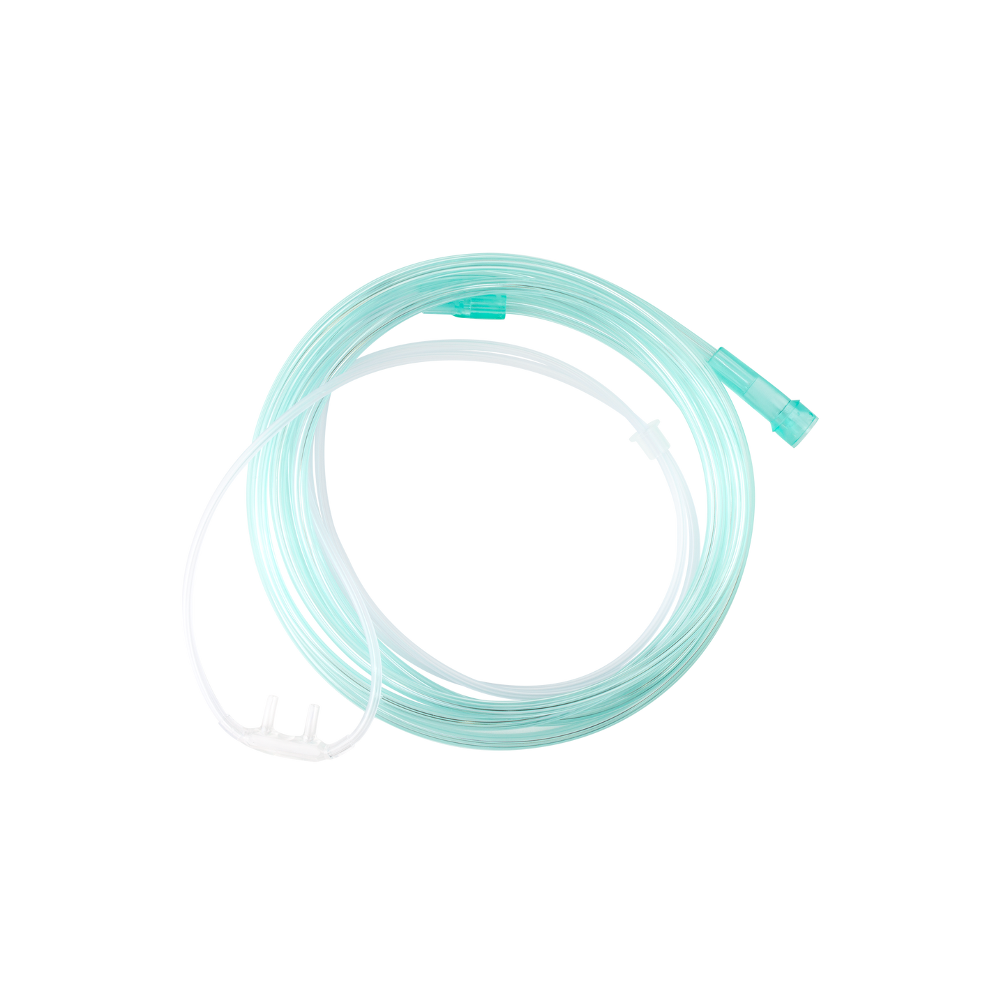 Resp-O2 Nasal Oxygen Cannula Cushion Tip 7 ft Crush Resist Pediatric Standard 50/cs medical supply