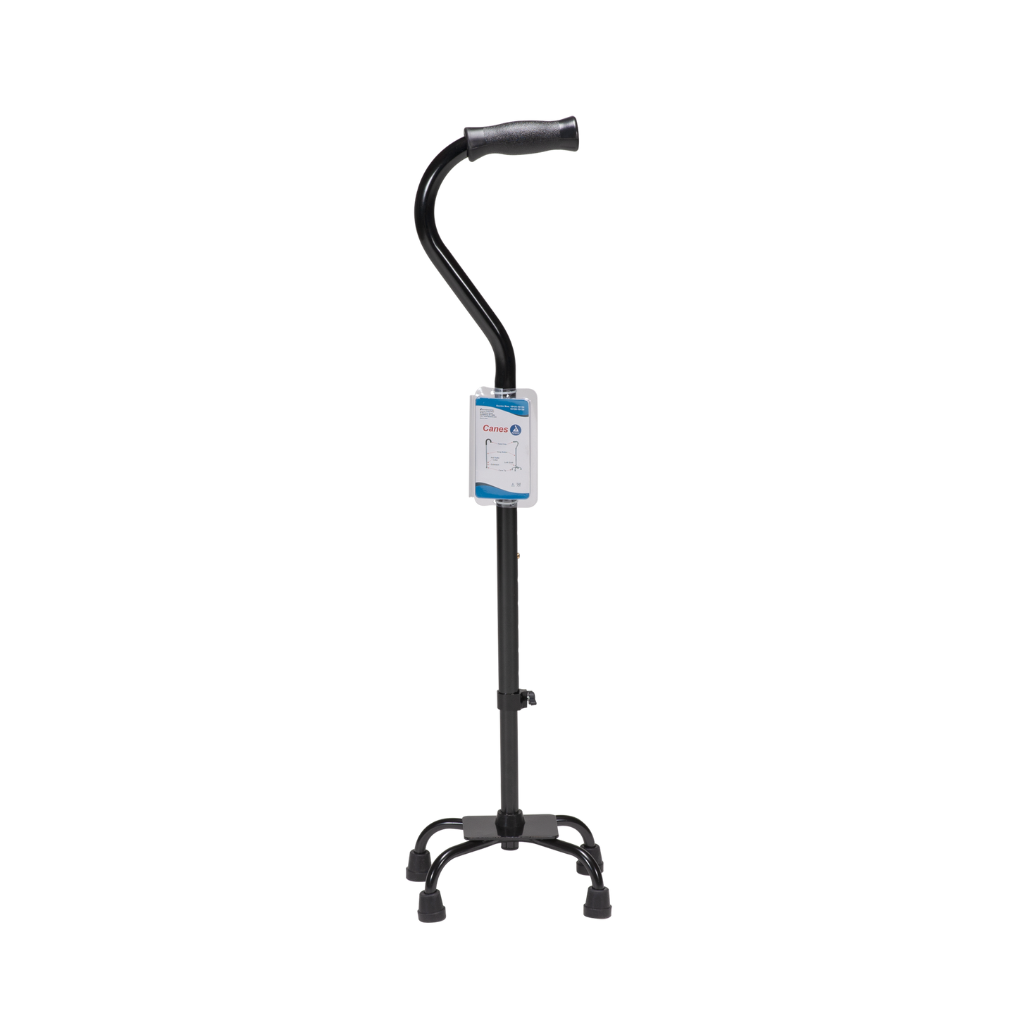 Dynarex Quad Cane Small Base Adult 10136 Each medical supply