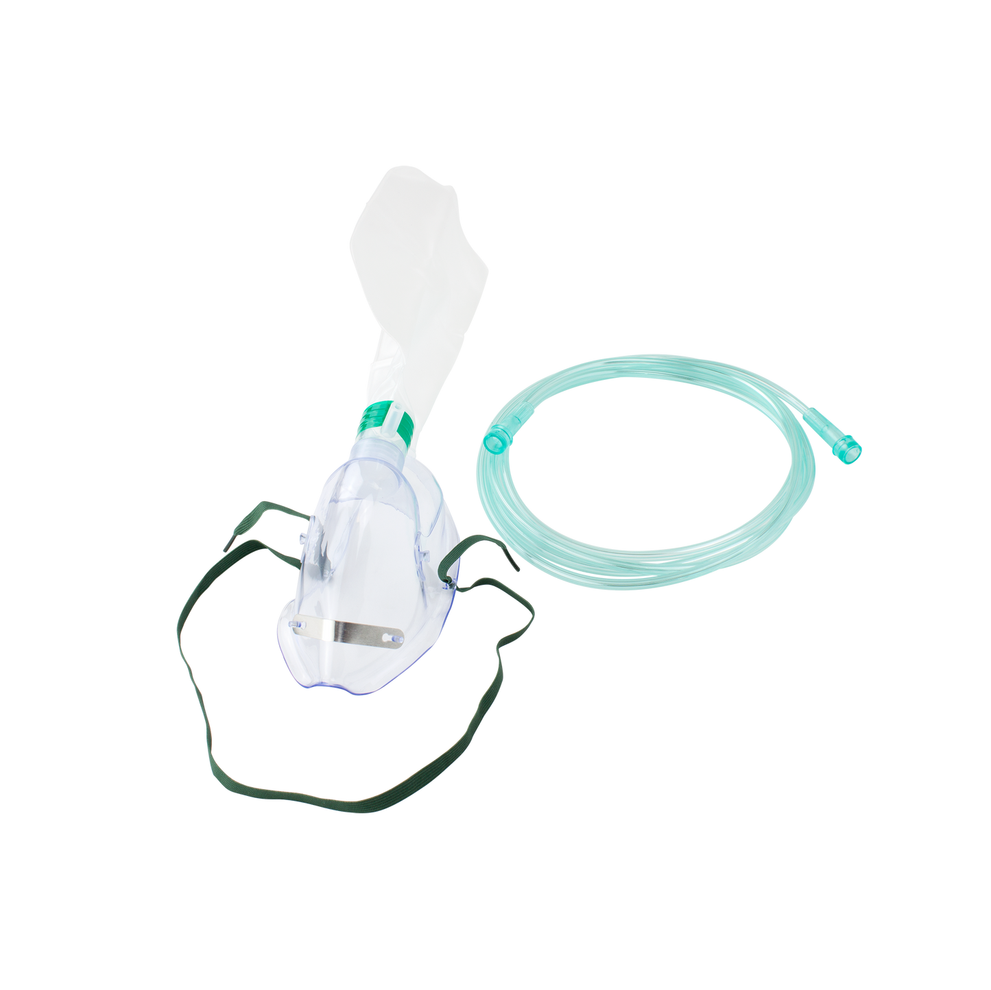 Resp-O2 High-Concentration Elongated Adult Oxygen Mask 50/cs medical supply