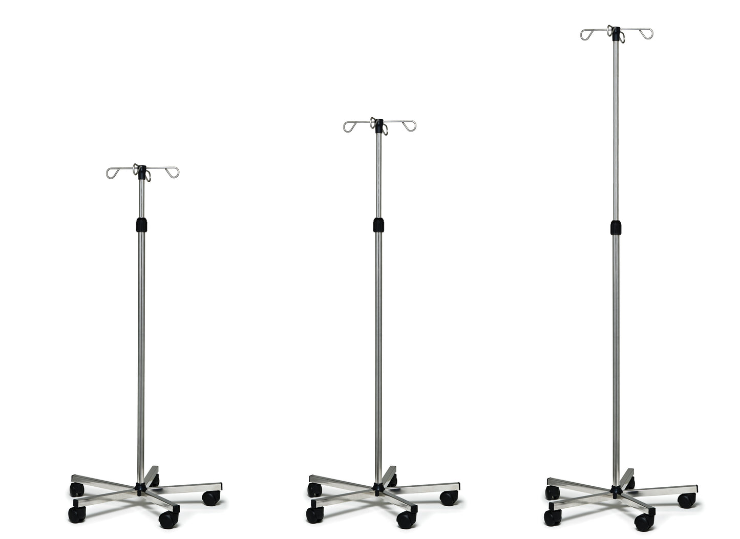 Graham Field Iv Pole Stainless Steel 4HOOK Lumex medical supply view 4
