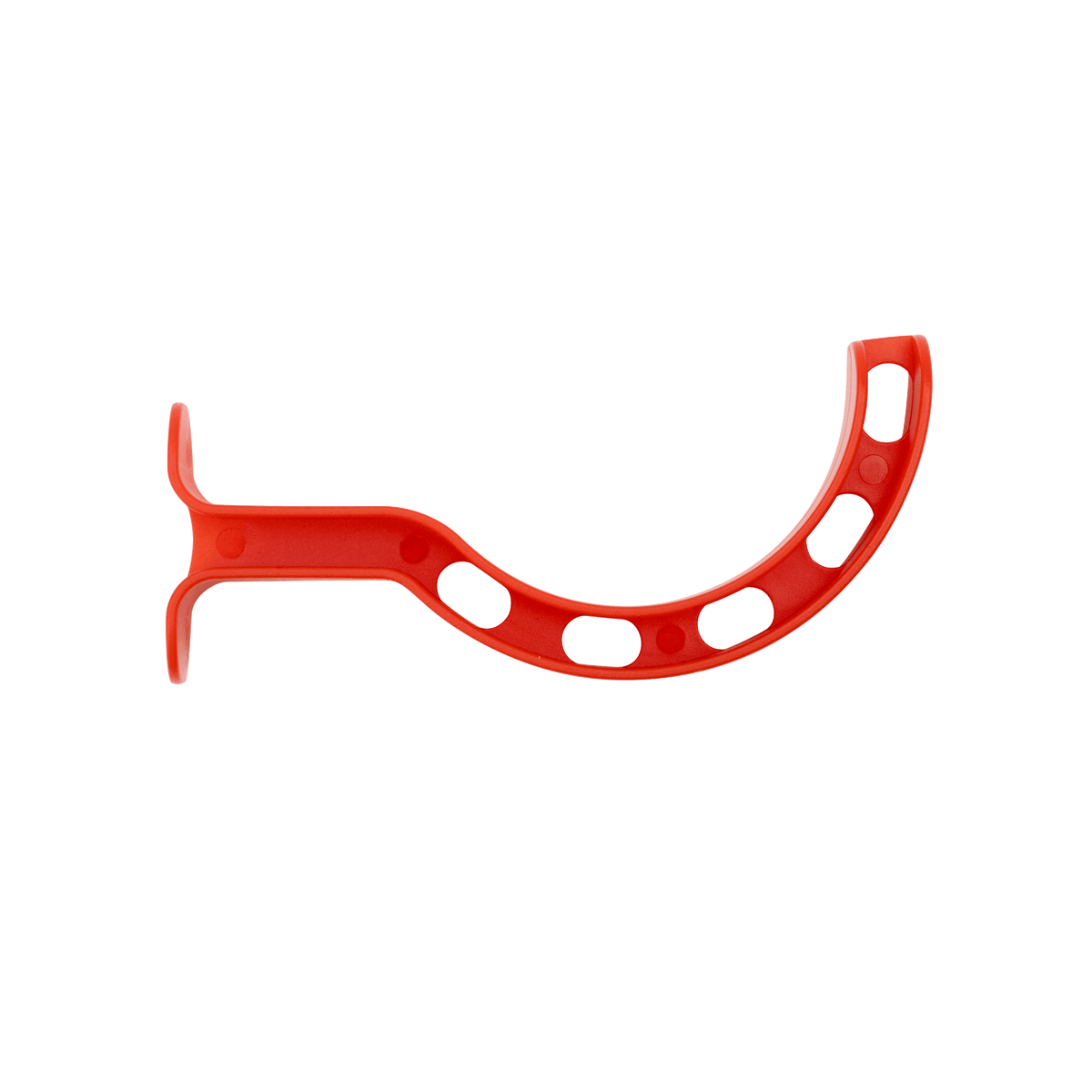 Resp-O2 Oral Airways (Berman Type), 100 mm, Adult Large, Red, 100/cs medical supply