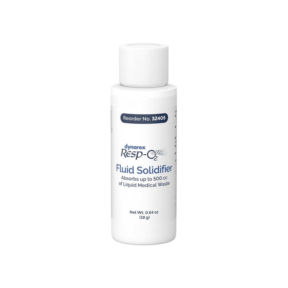 Resp-O2 Fluid Solidifier 0.64 oz 96 per Case medical supply