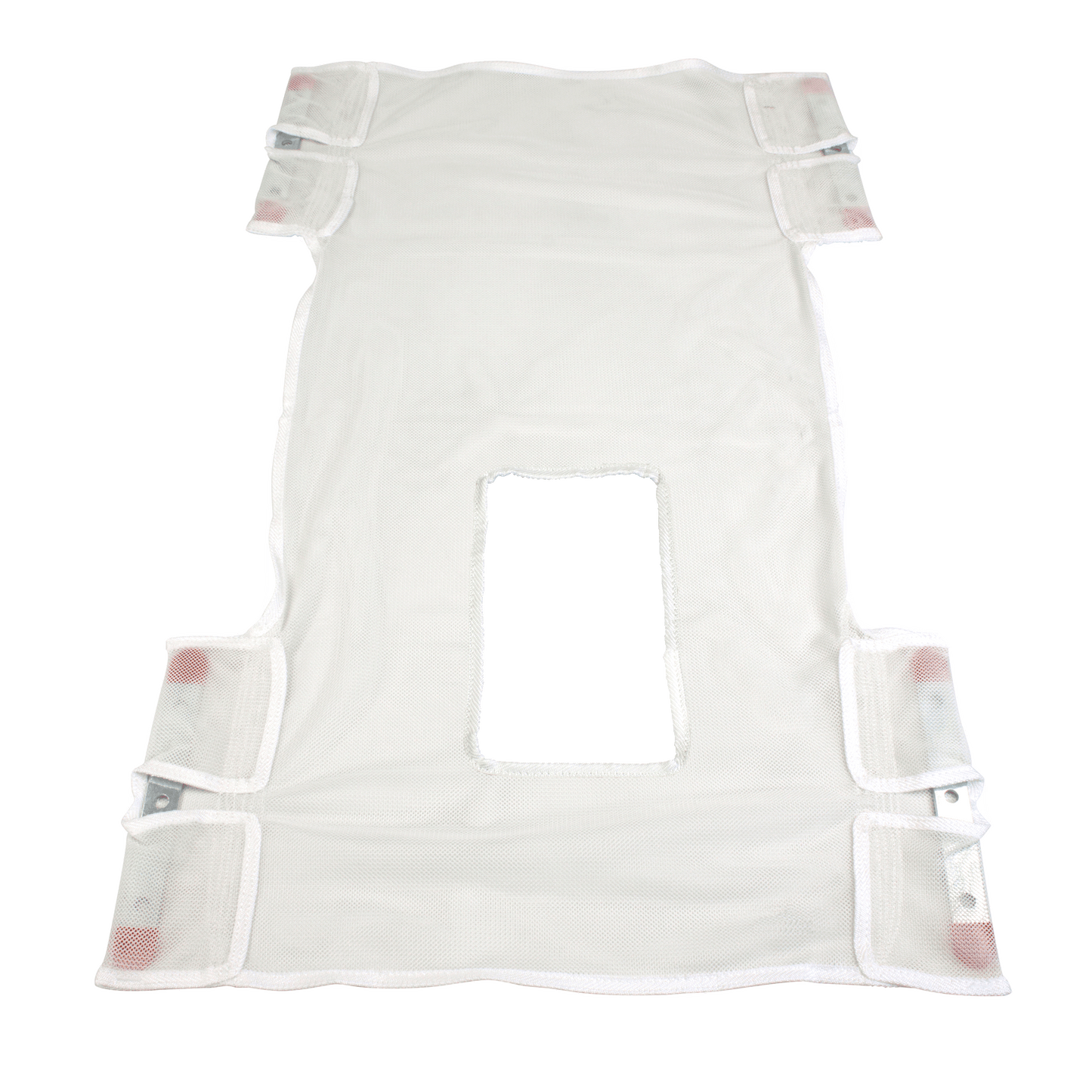 Dynarex Standard Seat Back Sling with Commode Opening Mesh Cream 1/bx medical supply