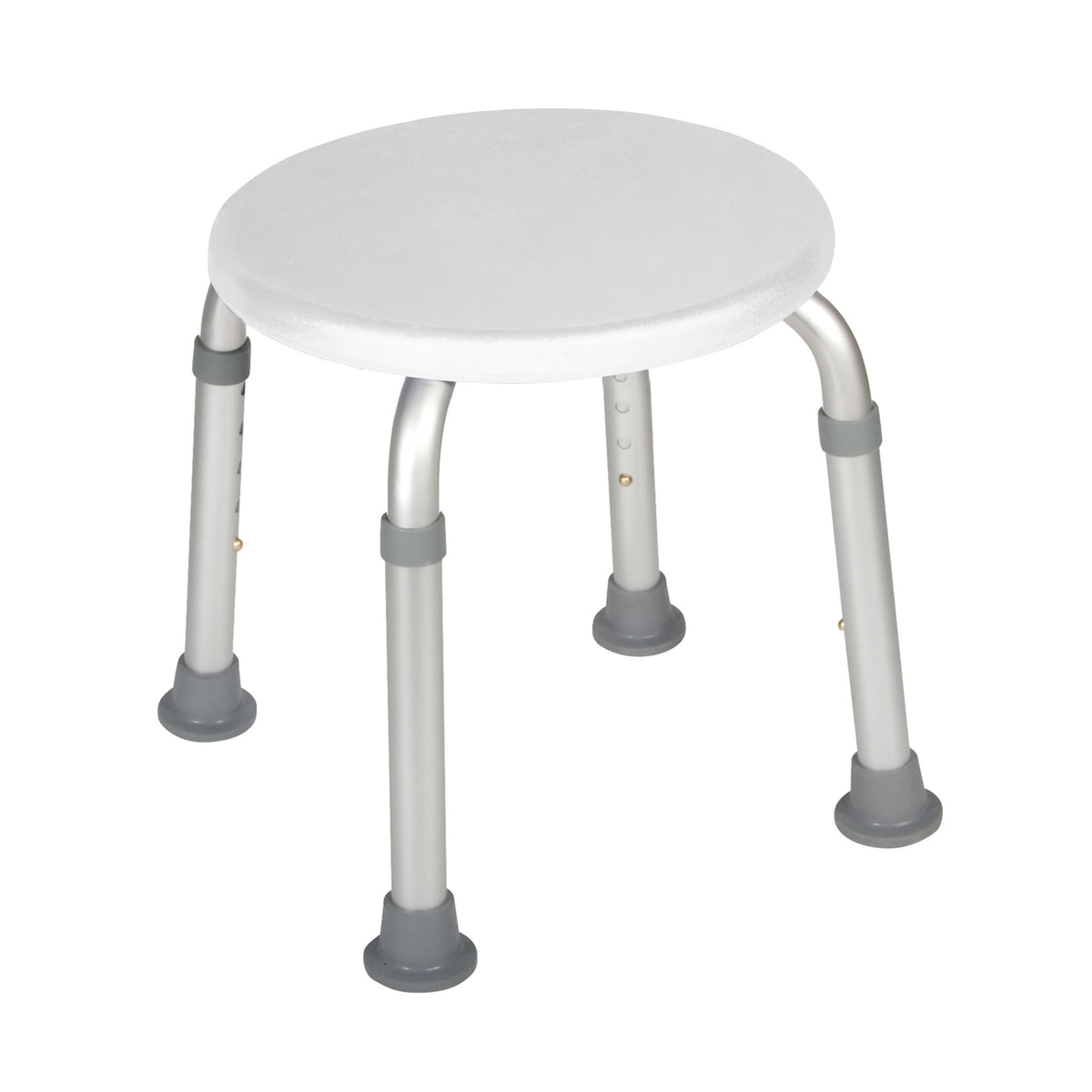Drive Medical Adjustable Height Bath Stool White medical supply