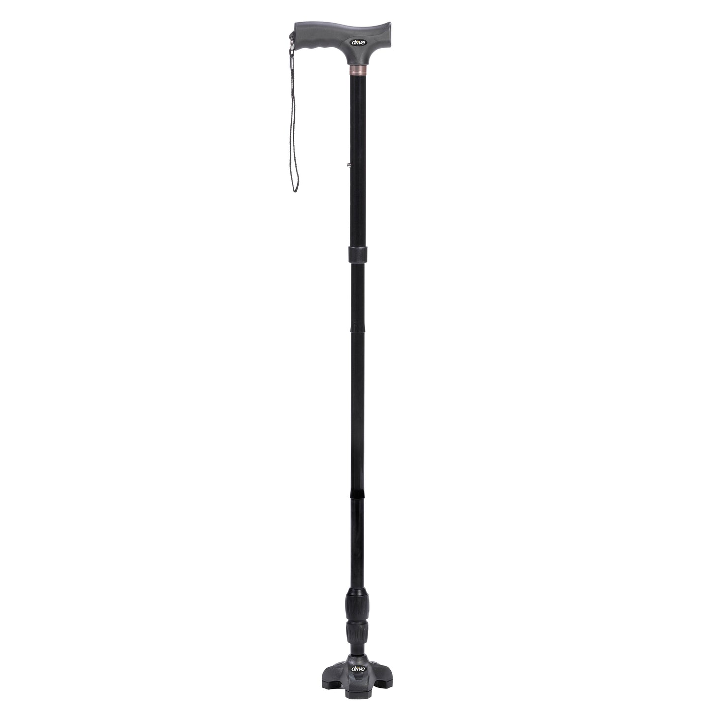 Drive Medical Flex N Go Adjustable Folding Cane T Handle medical supply