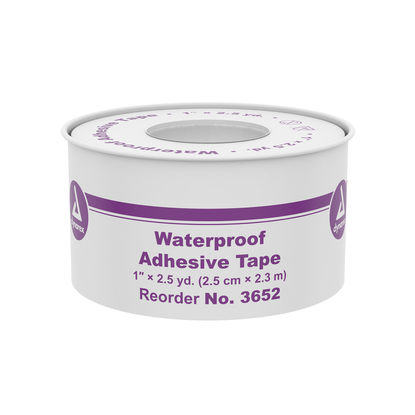DynaSafety Waterproof Adhesive Tape 1in x 2.5 yd 48/cs medical supply