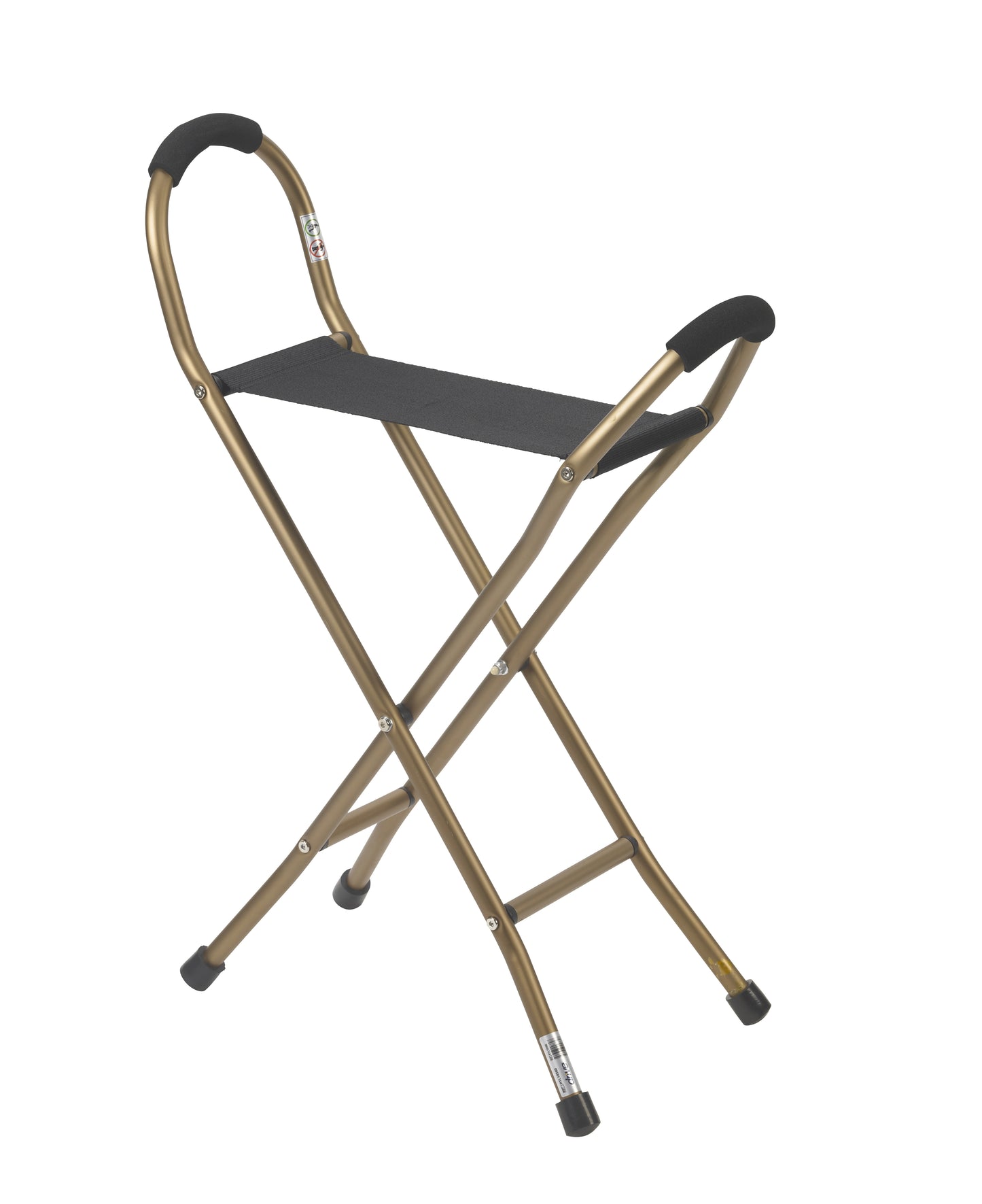 Drive Medical Folding Lightweight Cane With Sling Style Seat medical supply
