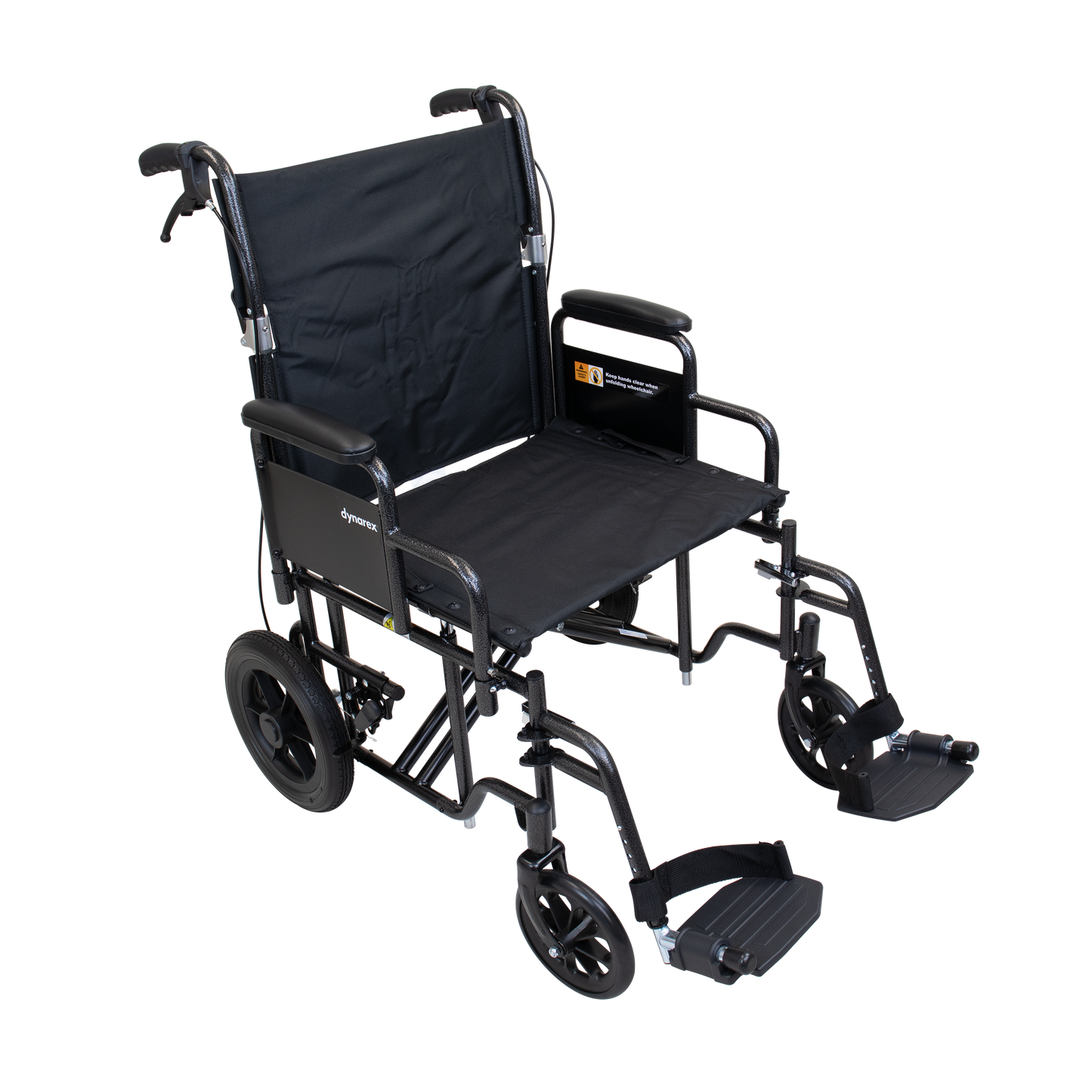Bari+Max Bariatric Transport Wheelchair 22 x 16 Silver Vein medical supply