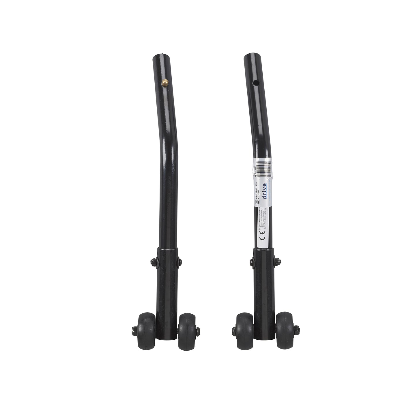 Drive Medical Cruiser III Anti Tippers with Wheels 1 Pair medical supply