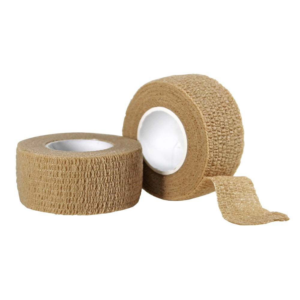 Shield Line Self-adherent Wrap, x 5 Yds. - Tan - Latex Free - 30/cs medical supply view 2