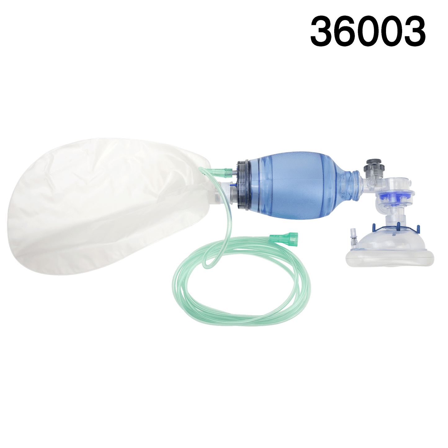 Resp-O2 Manual Resuscitator MPR Mask Reservoir Bag Pediatric 6/cs medical supply