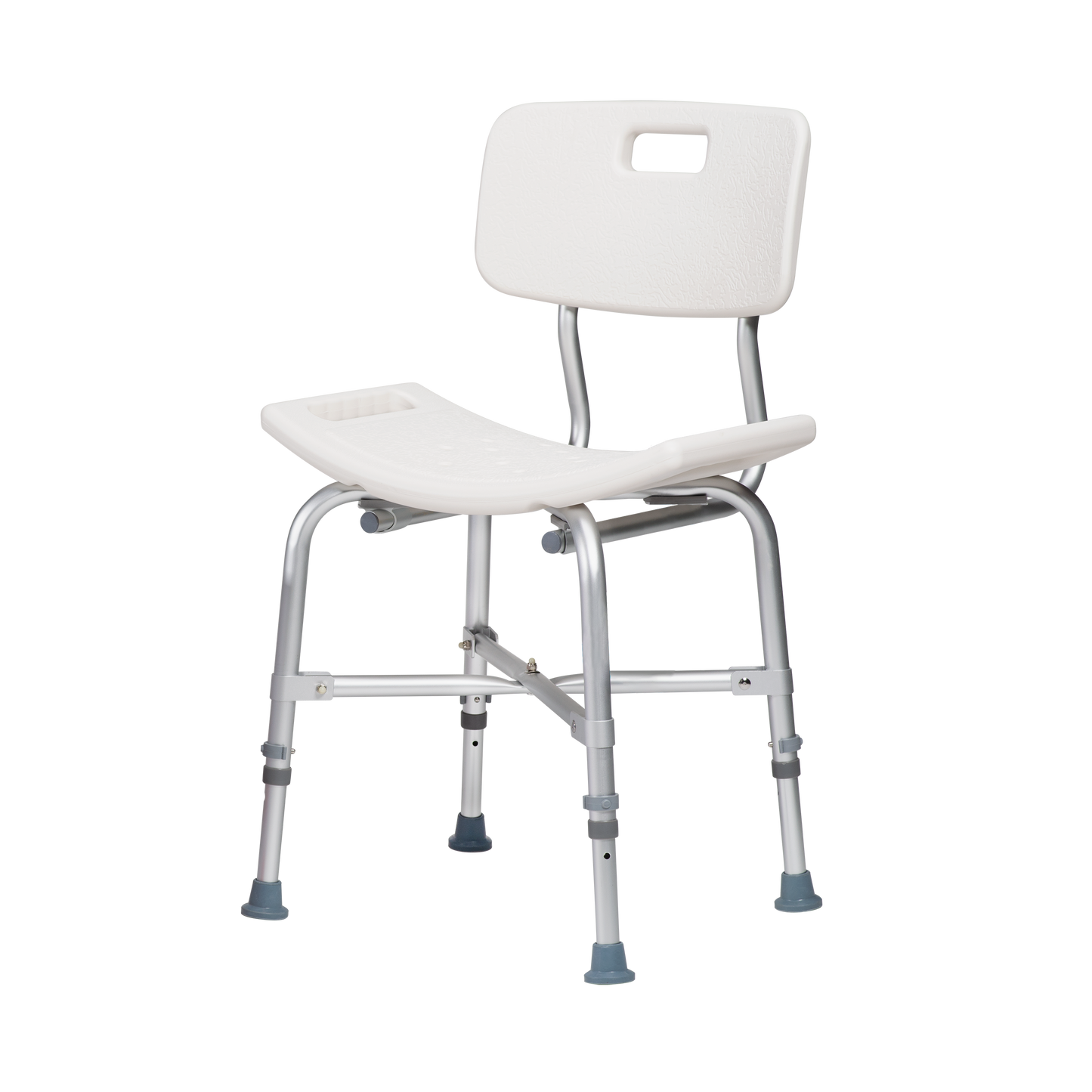 Bari+Max Bariatric Shower Chair with Back White medical supply