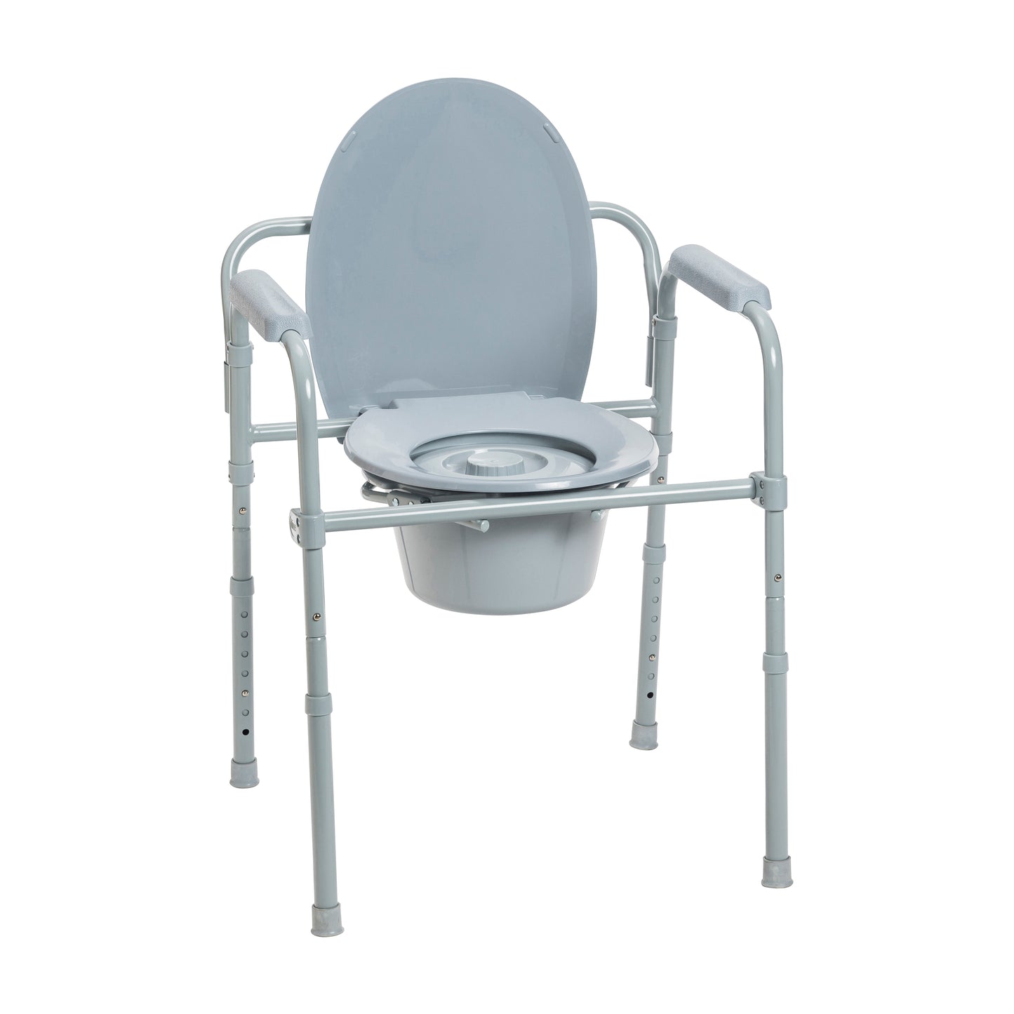 Drive Medical Steel Folding Frame Commode medical supply