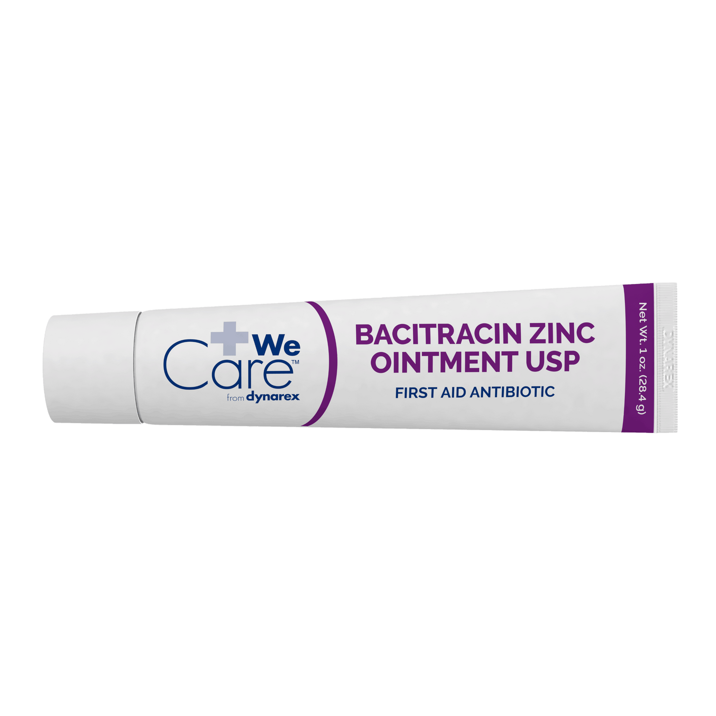 WeCare Bacitracin Zinc Ointment 1 oz Tube Case medical supply
