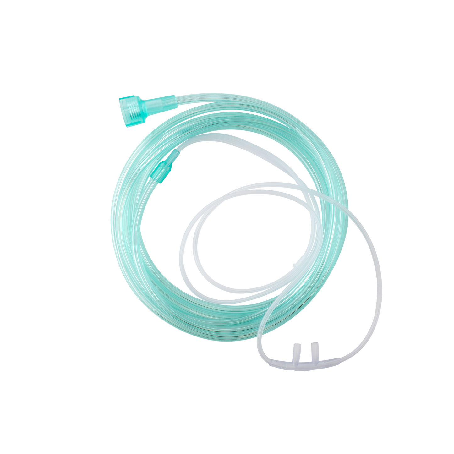 Resp-O2 Standard Tip Nasal Oxygen Cannula 7ft Adult Universal Connector 50/cs medical supply
