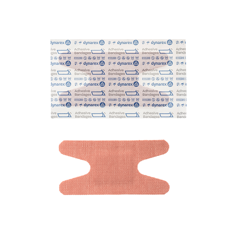 DynaSafety Woven Fabric Bandage Knuckle 1 1/2 x 3 2500/cs medical supply