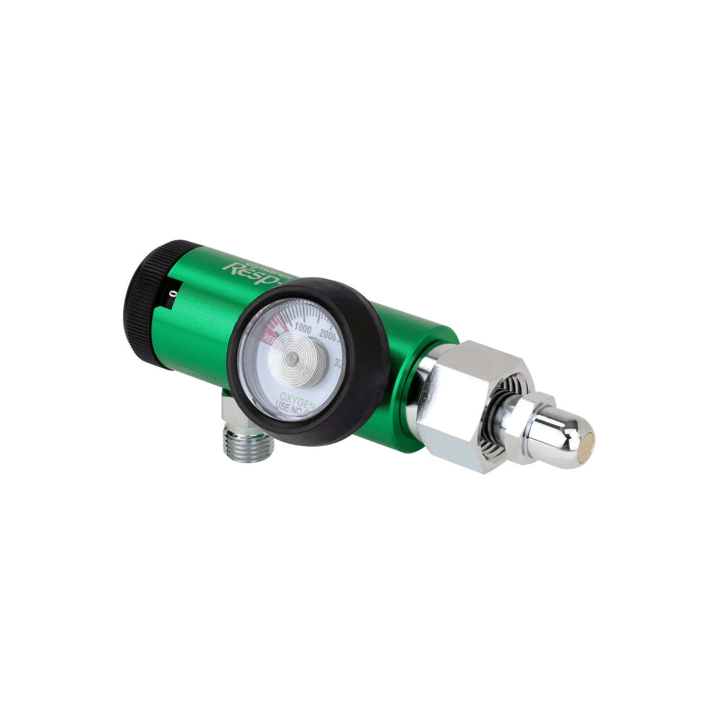 Resp-O2 CGA 540 Mini Oxygen Regulator 0-15 LPM DISS outlet medical supply