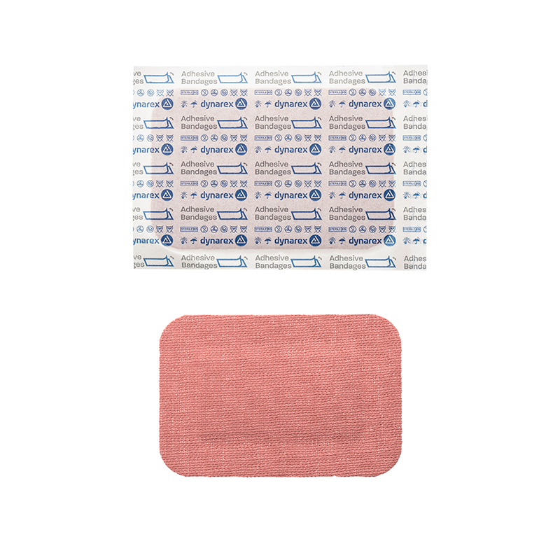 DynaSafety Heavy Duty Woven Fabric Large Patch Bandage 2 x 3 inch 1,500 case medical supply