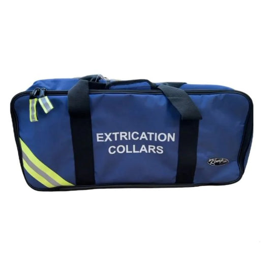 Kemp USA Cervical Collar Bag with Reflective Tape Navy medical supply