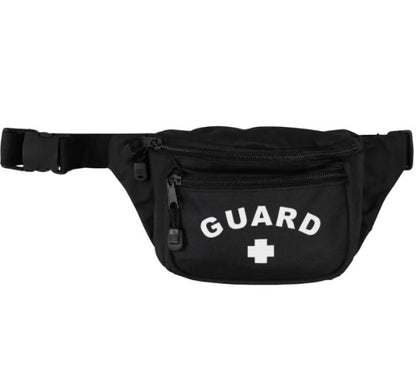 Kemp USA Fanny Pack with GUARD Logo Black medical supply