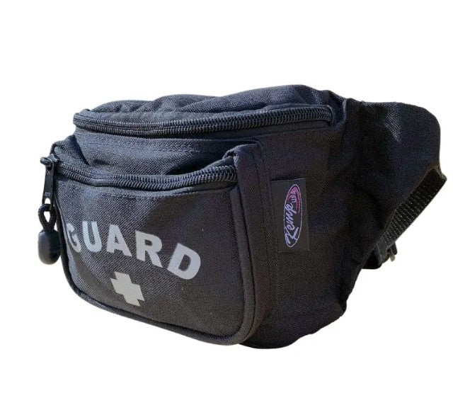Kemp USA Fanny Pack with GUARD Logo Black medical supply