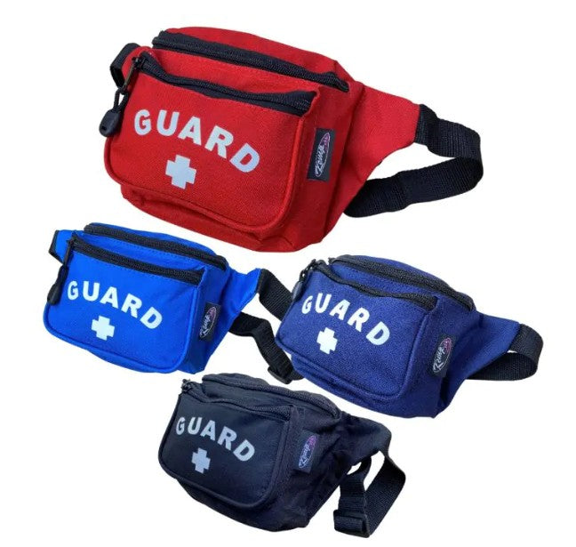 Kemp USA Fanny Pack with GUARD Logo Black medical supply