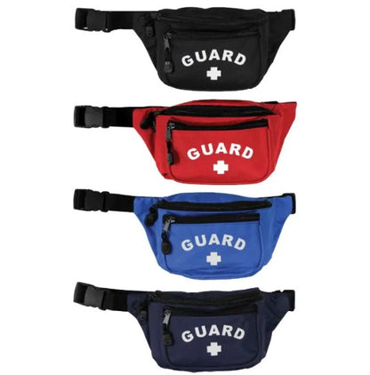 Kemp USA Fanny Pack with GUARD Logo Black medical supply