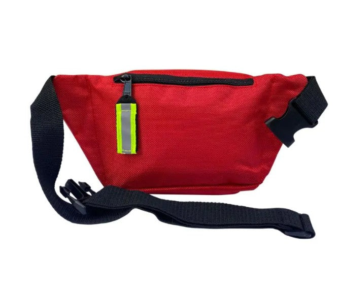 Kemp USA Premium Fanny Pack with GUARD Logo Red medical supply