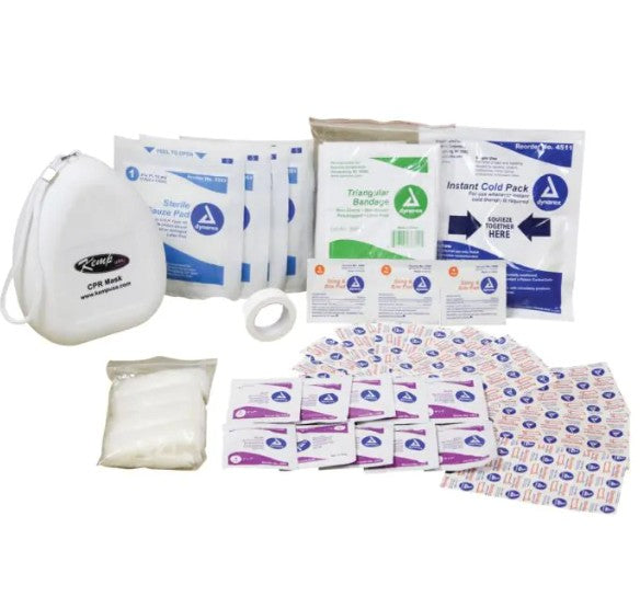 Kemp USA First Aid Supply Pack for Hip Pack medical supply