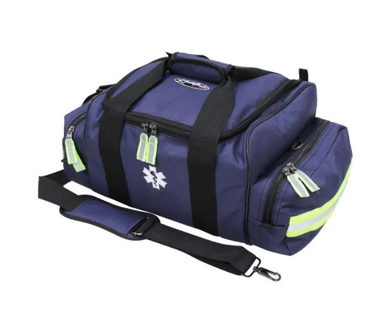 Kemp USA Police & Fire Medic Bag with Custom Supplies 1 Each medical supply