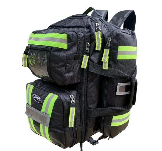 Kemp USA Premium Ultimate EMS Backpack Black medical supply