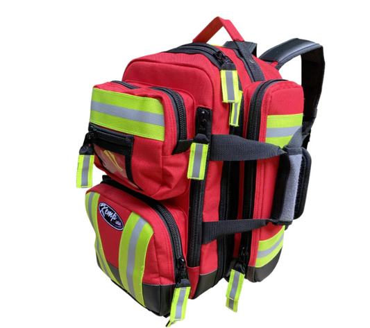 Kemp USA Ultimate EMS Mini Backpack Red medical supply