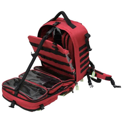 Kemp USA Premium Rescue Tactical EMS Bag Red medical supply